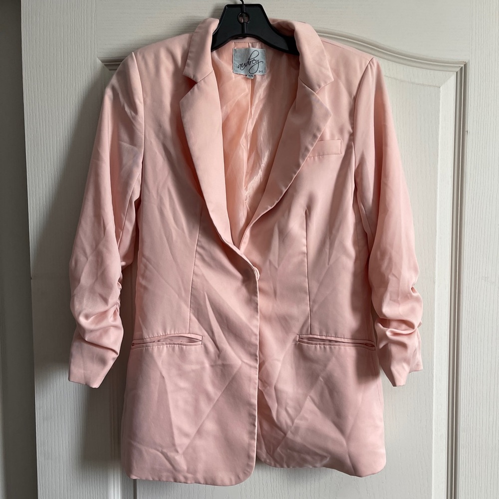 Audrey Blush Blazer